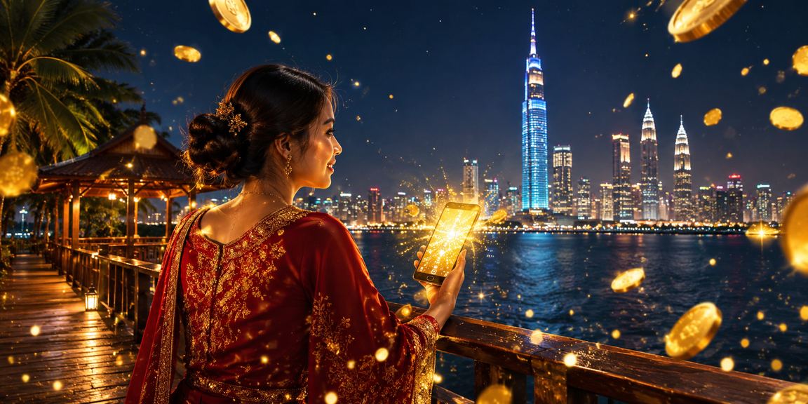 Pemain kasino mudah alih di Kuala Lumpur sempena perayaan Hari Raya bersama ms88
